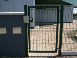 BETAFENCE Jednokřídlá branka 3D Zn+PVC - šířka 1000 mm