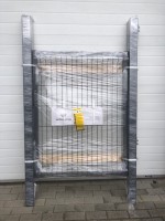 BETAFENCE Jednokřídlá branka 3D Antracit - šířka 1000 mm
