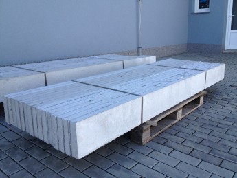 Podhrabová betonová deska výška 200 mm