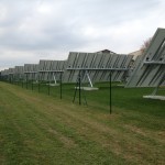 Oplocení fotovoltaické elektrárny HARTL HAUS Holzindustrie GmbH, Echsenbach (Rakousko)