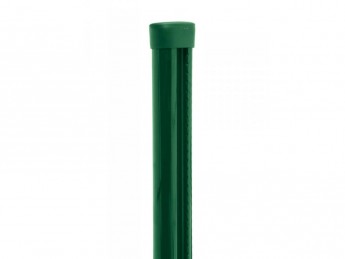 Plotový sloupek s montážní lištou CLIP 48 mm, Zelený
